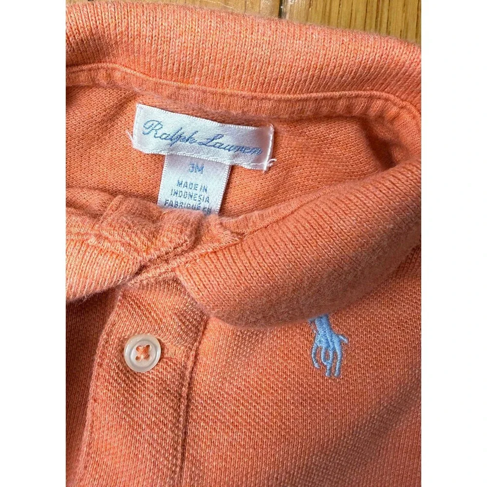 Blue‎ Label Ralph Lauren Polo Pony Logo Size 3mo